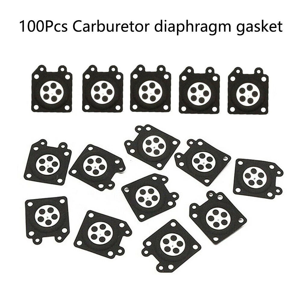 100Pcs Carburetor Metering Diaphragm for Lawn Mower (95-526, 95-526-9, 95-526-9-8)