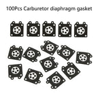 100Pcs Carburetor Metering Diaphragm for Lawn Mower (95-526, 95-526-9, 95-526-9-8)