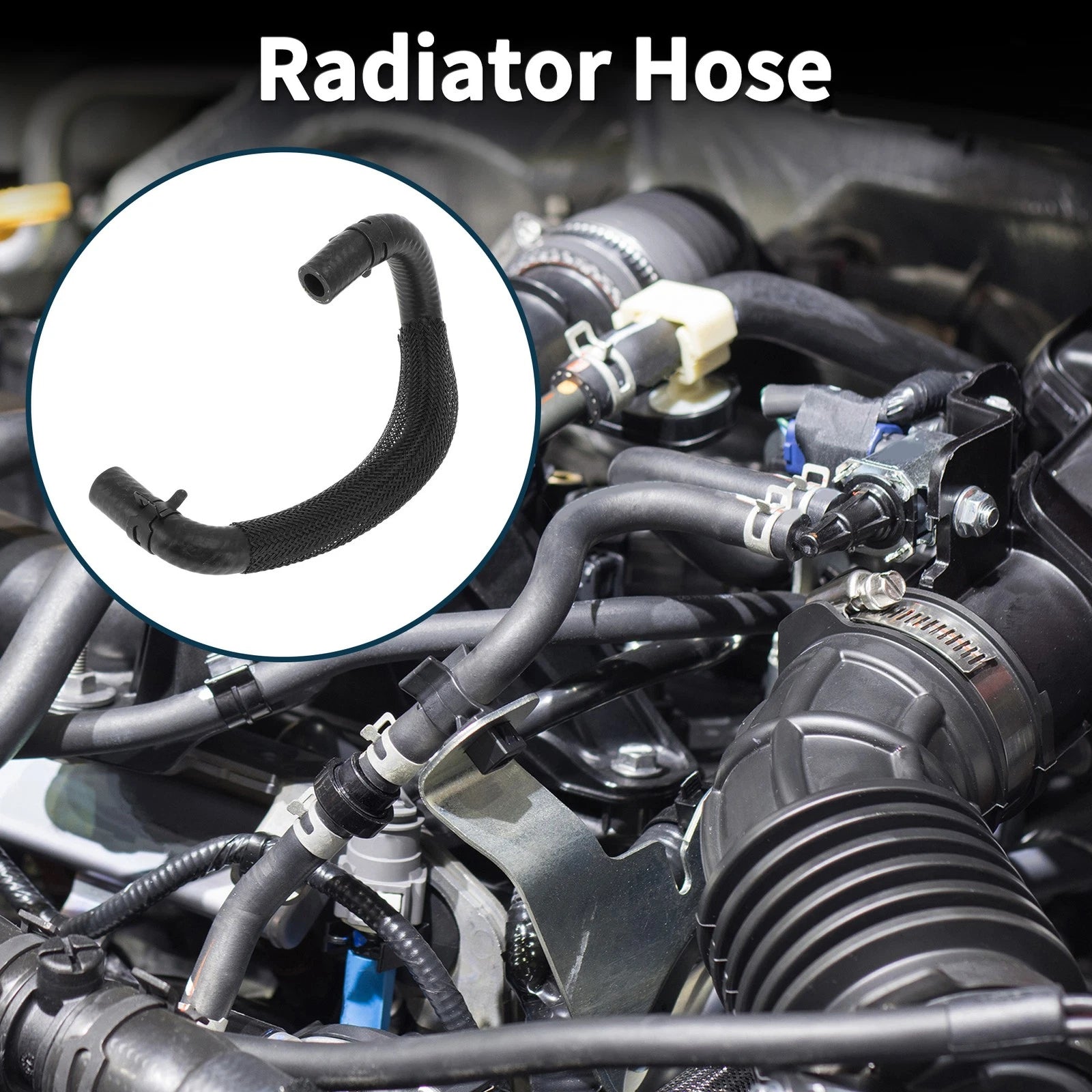 Radiator Hose for BMW Mini R55 (2008–2016) No. 11537565432 Rubber