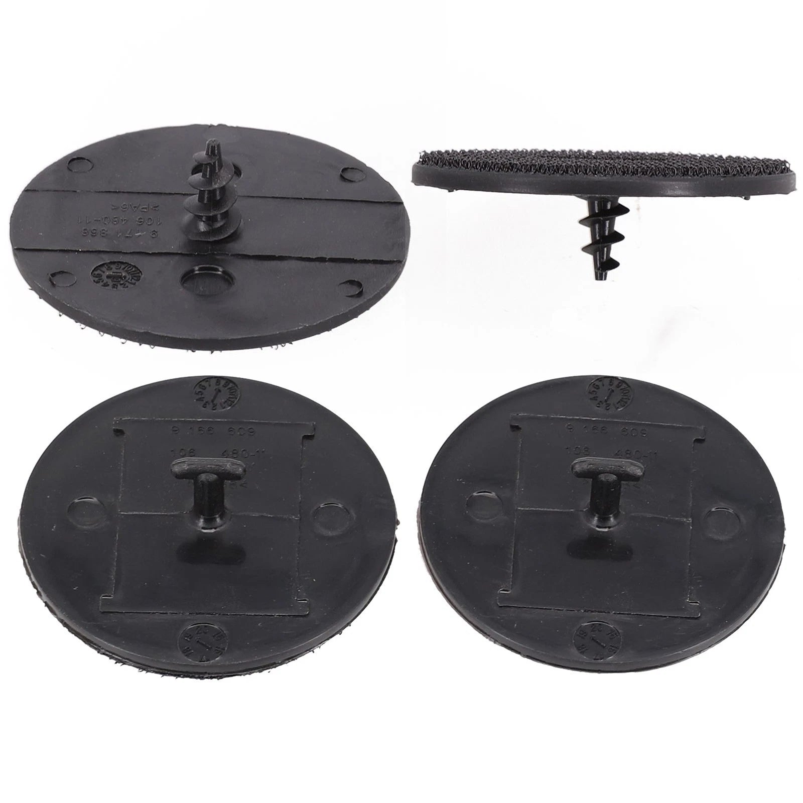 2X Floor Mat Clip T Anchor Plate Lock for BMW F10 F11 E65 E66 (#07149166609)