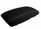 Leather Console Lid Armrest Cover for Honda Accord (1998–2002) Beige Stitch