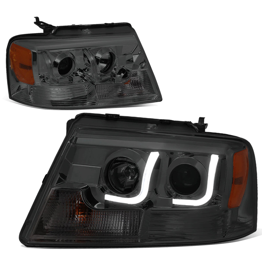 LED DRL Projector Headlight for Ford F150 Lincoln Mark LT (2004–2008)