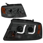 LED DRL Projector Headlight for Ford F150 Lincoln Mark LT (2004–2008)