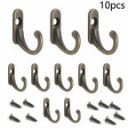10X Key Holder Hook Clothes Coat Rack Hanger Antique-style Wall Mount