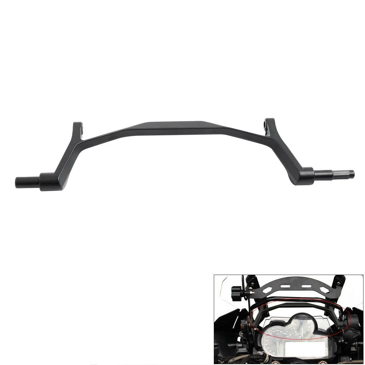 Windshield Bracket Holder Mount for BMW R1200GS Adventure (2014–2019) R1200GS (2013–2019)