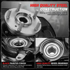 Front Passenger Loaded Wheel Bearing Knuckle Assembly for Honda Accord (2013–2016)
