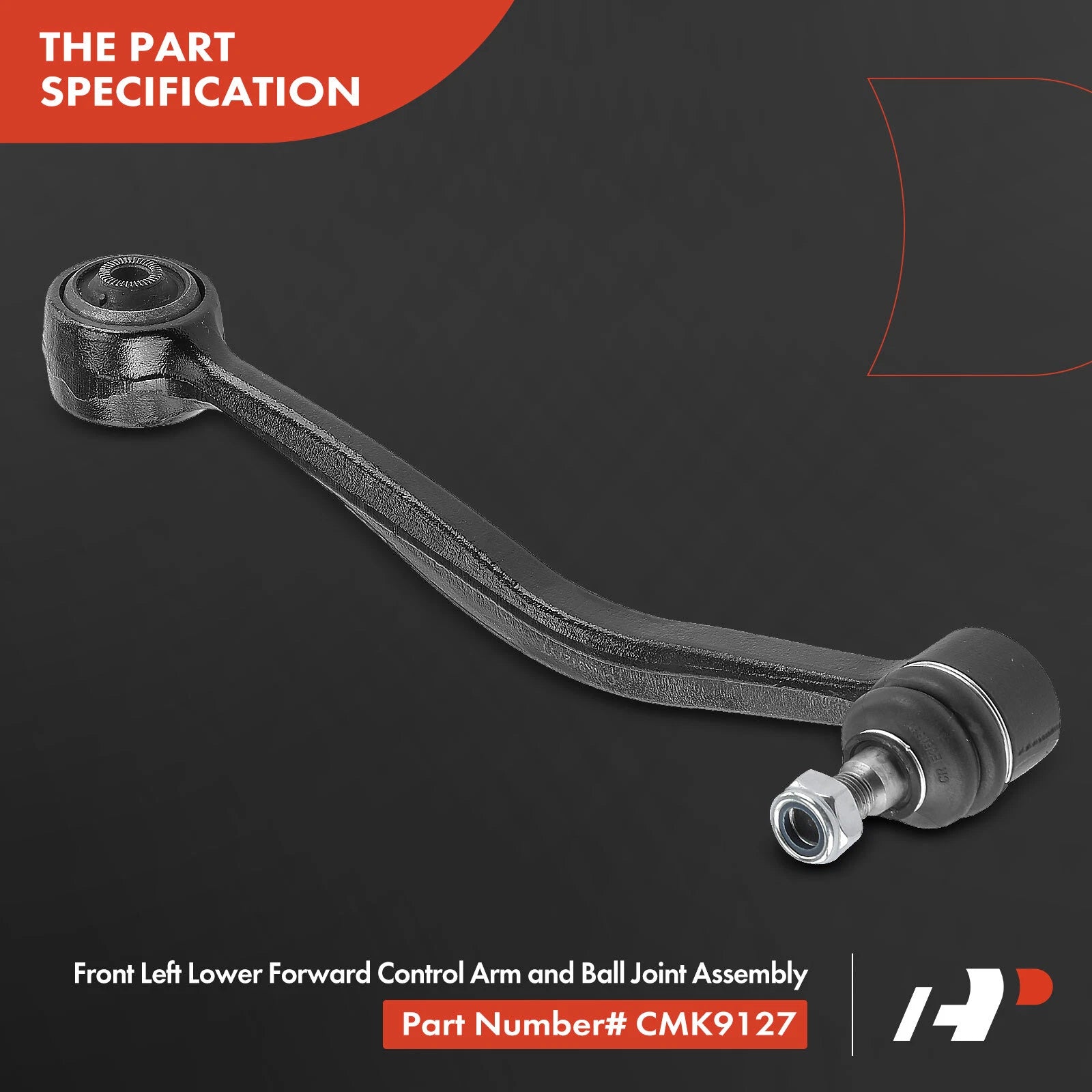 Front Left Lower Control Arm with Ball Joint for BMW E34 E39 (1988-2003)