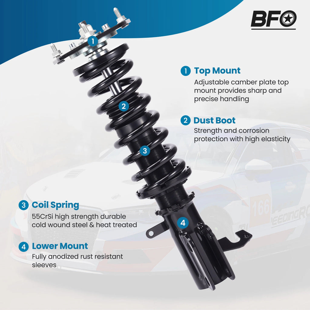 Coilovers Lowering Kit for Toyota Corolla (1988–1999) E90 E100 E110