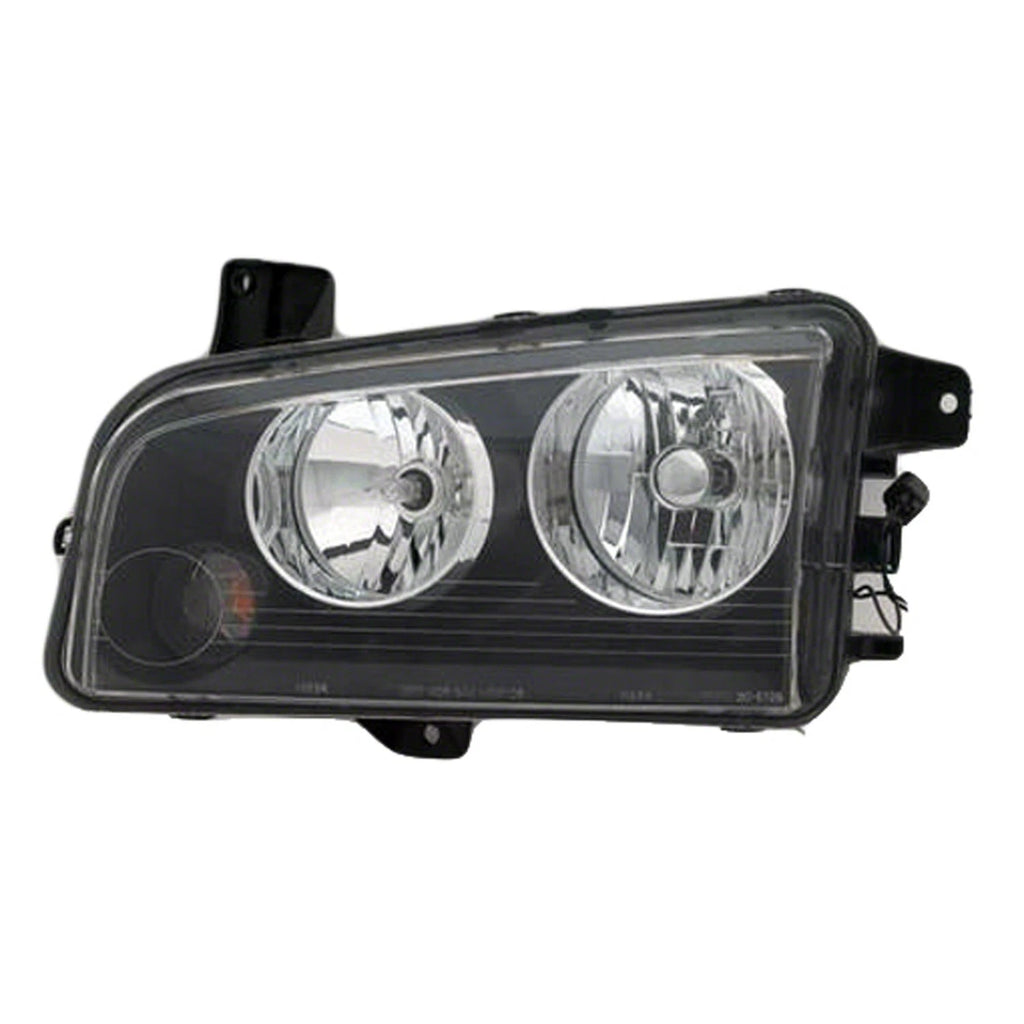 Amber Driver Side Halogen Head Light Assembly for 2006-2007 Dodge Charger