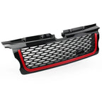 Black Frame Red Edge Front Grille Mesh for Land Rover RRS (2005-2009)