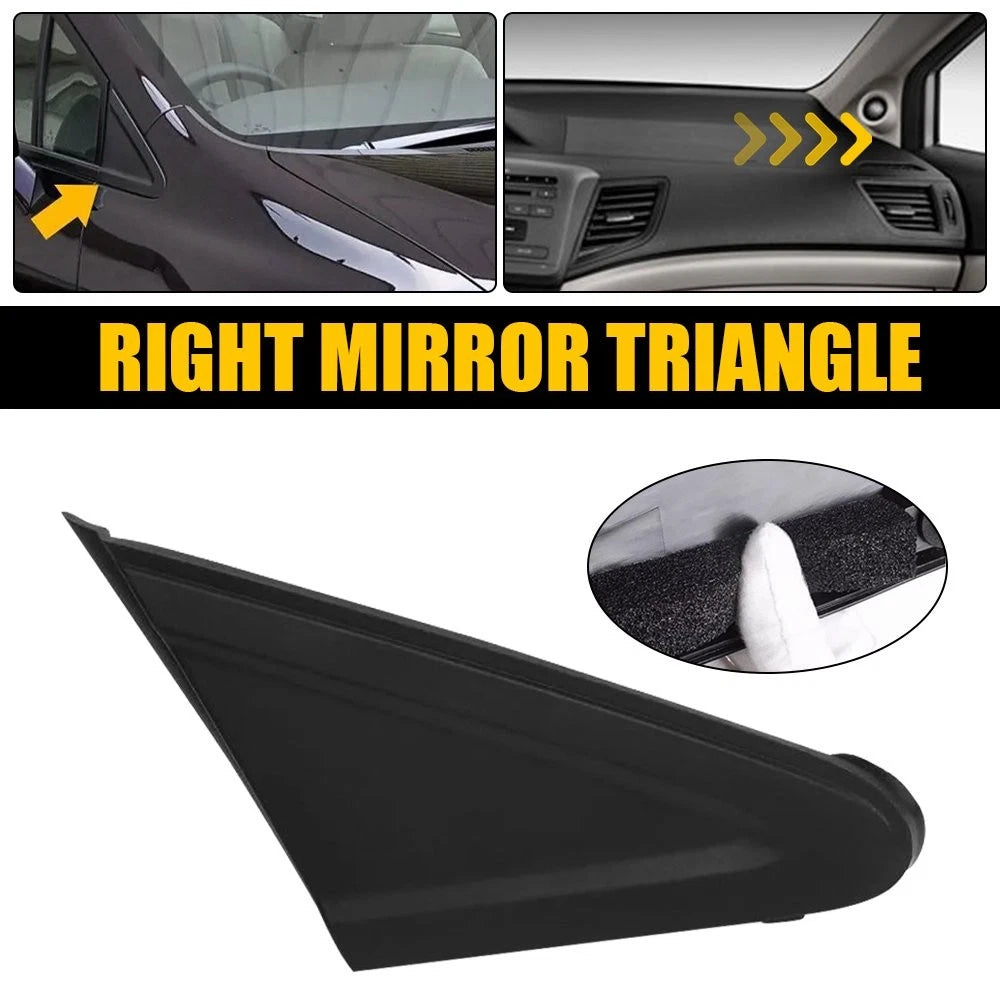 Right Passenger Mirror Corner Pillar Molding Fender Trim for Honda Civic (2012–2015)