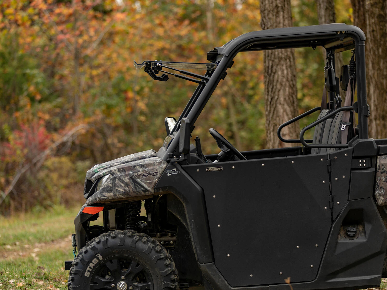 Scratch Resistant Flip Windshield for CFMOTO UForce 1000 (2024+)