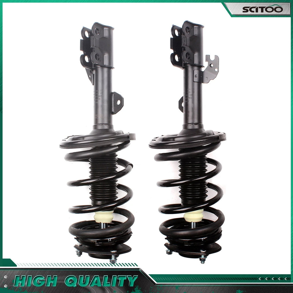Front Complete Struts w/ Coil Spring for Toyota Camry Avalon Solara Lexus ES350 (2007–2018)