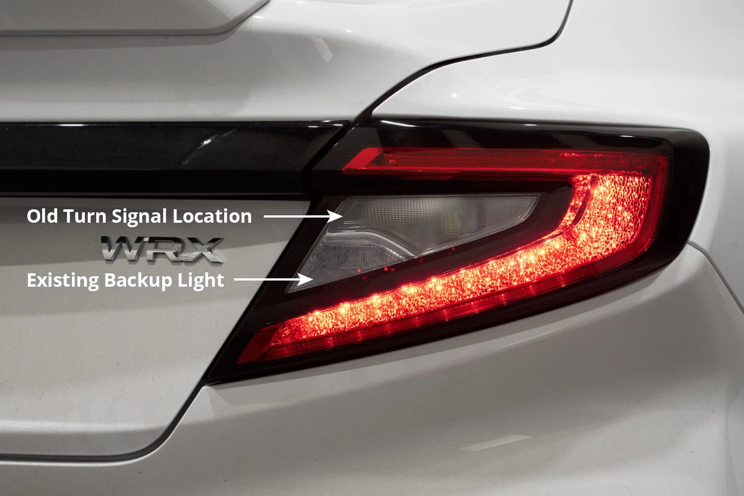 Tail as Turn Kit with Backup Module for 2022–2023 Subaru WRX