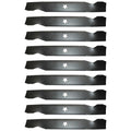 9 Pack Blades for AYP/Husky 137380 532137380 (17-3/8", 5 Point Star)