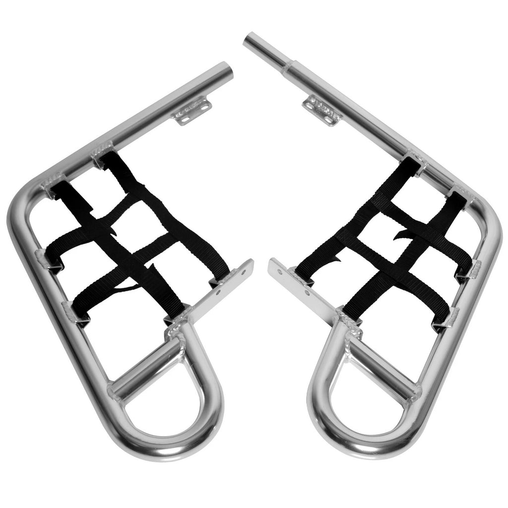 Set of 2 Aluminum Silver Nerf Bars for Honda TRX 250X (1987–1988) TRX 300EX 300X (1993–2009)