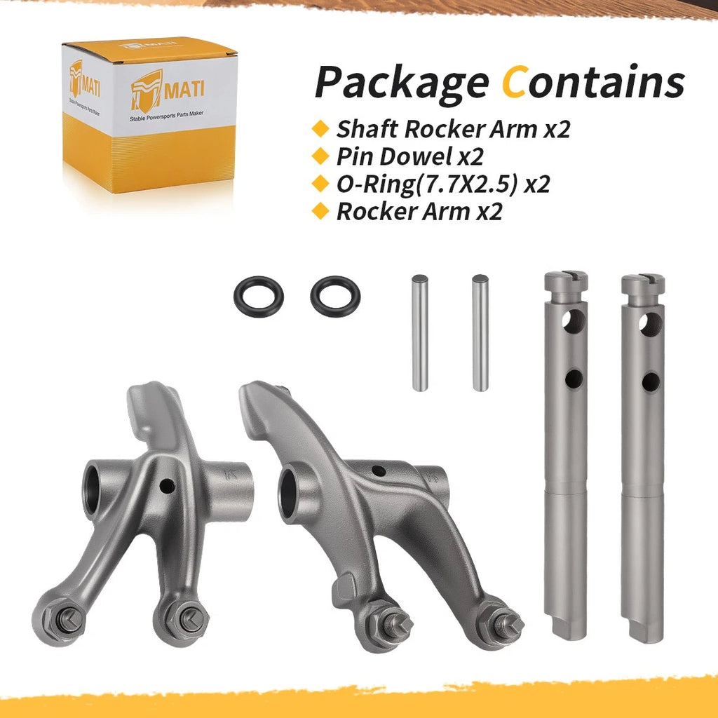 Valve Rocker Arm Shaft Kit for Honda Sportrax TRX300EX TRX300X TRX250X (1993–2009)