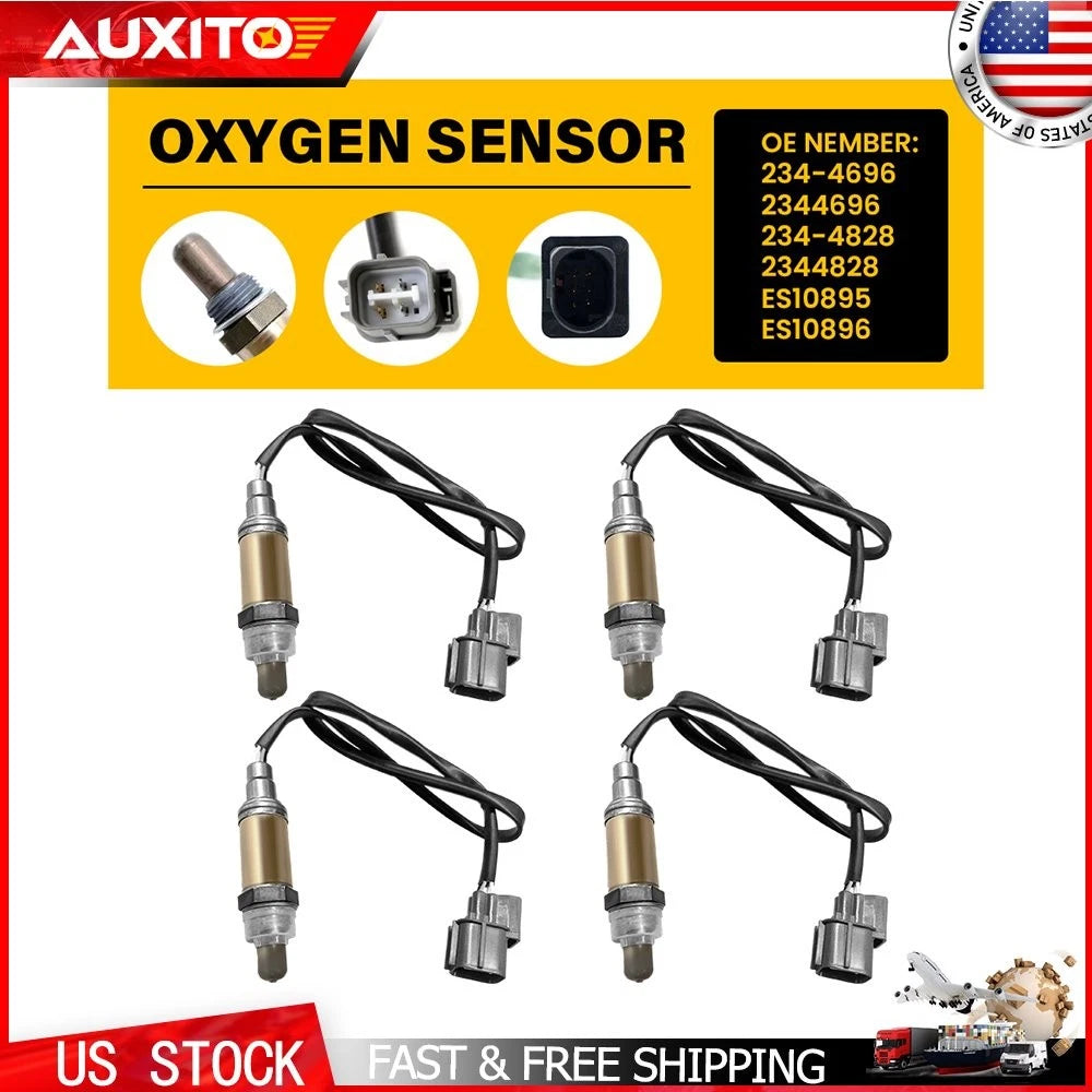 Set of 4 Oxygen O2 Sensors for Land Rover Freelander V6 2.5L (2002–2005)
