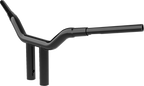 Kage Fighter Handlebar for LA Choppers (10" x 1-1/2", Black, LA-7343-10B)