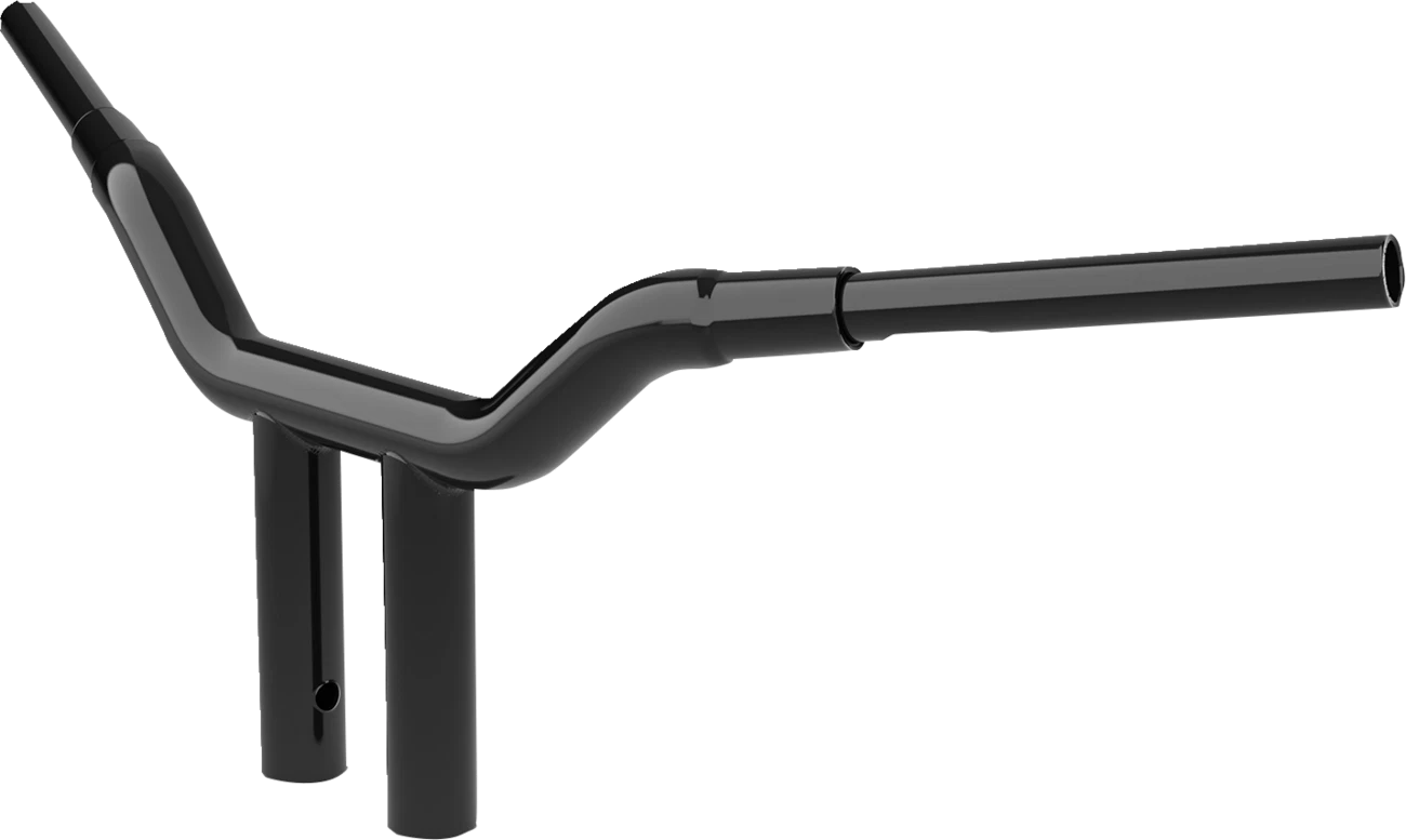 Kage Fighter Handlebar for LA Choppers (10" x 1-1/2", Black, LA-7343-10B)