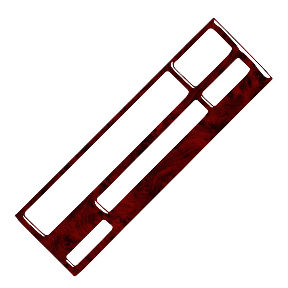 1pc Red Wood Grain CD Button Panel Trim for BMW 3 Series E36 (1994–1996)