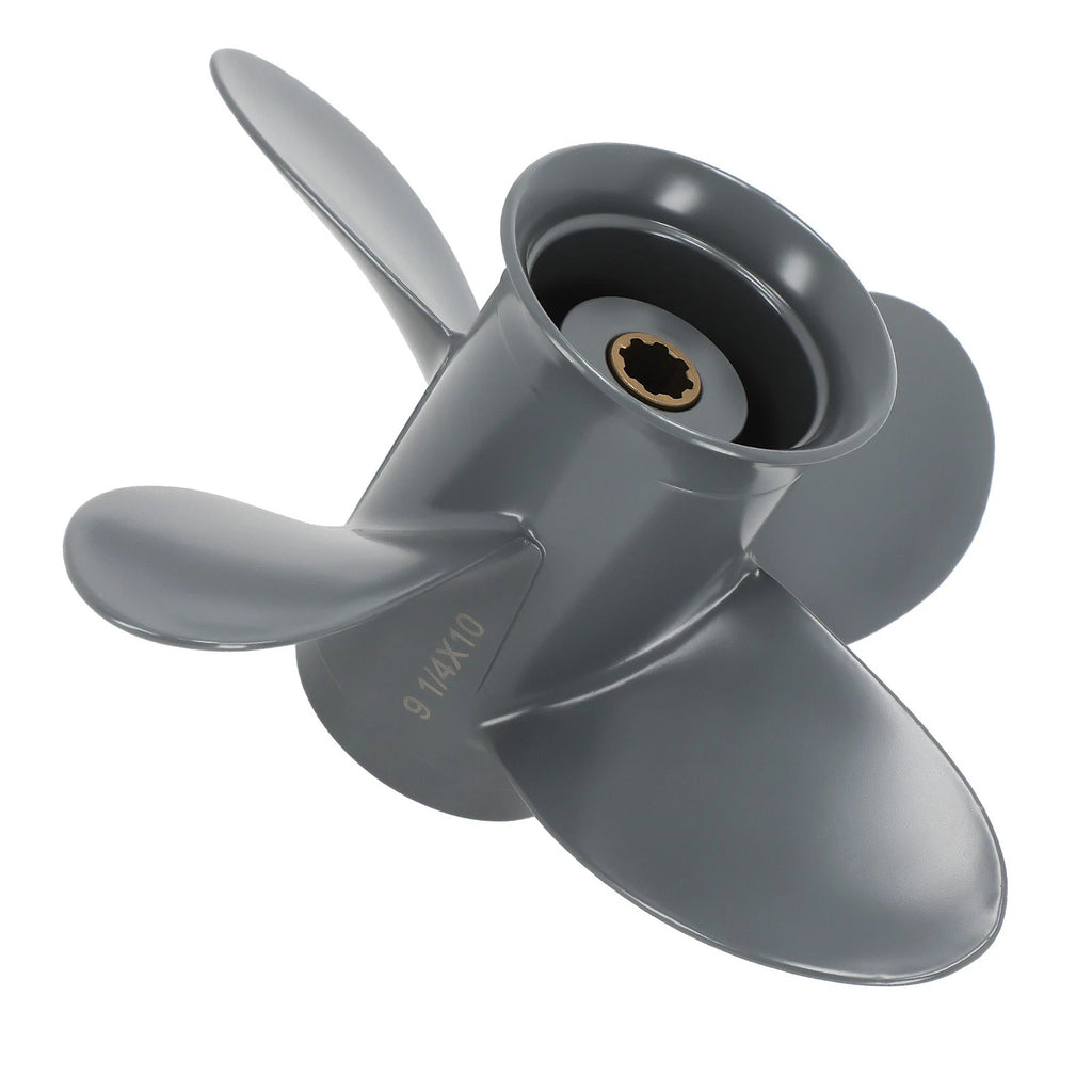 Aluminum Outboard Propeller for Honda BF9.9 Yamaha 9.9HP 10"-15HP (2008–2020)