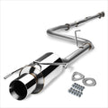 4" Rolled Tip Muffler Catback Exhaust for Honda Prelude BB6 H22A4 (1997–2001)
