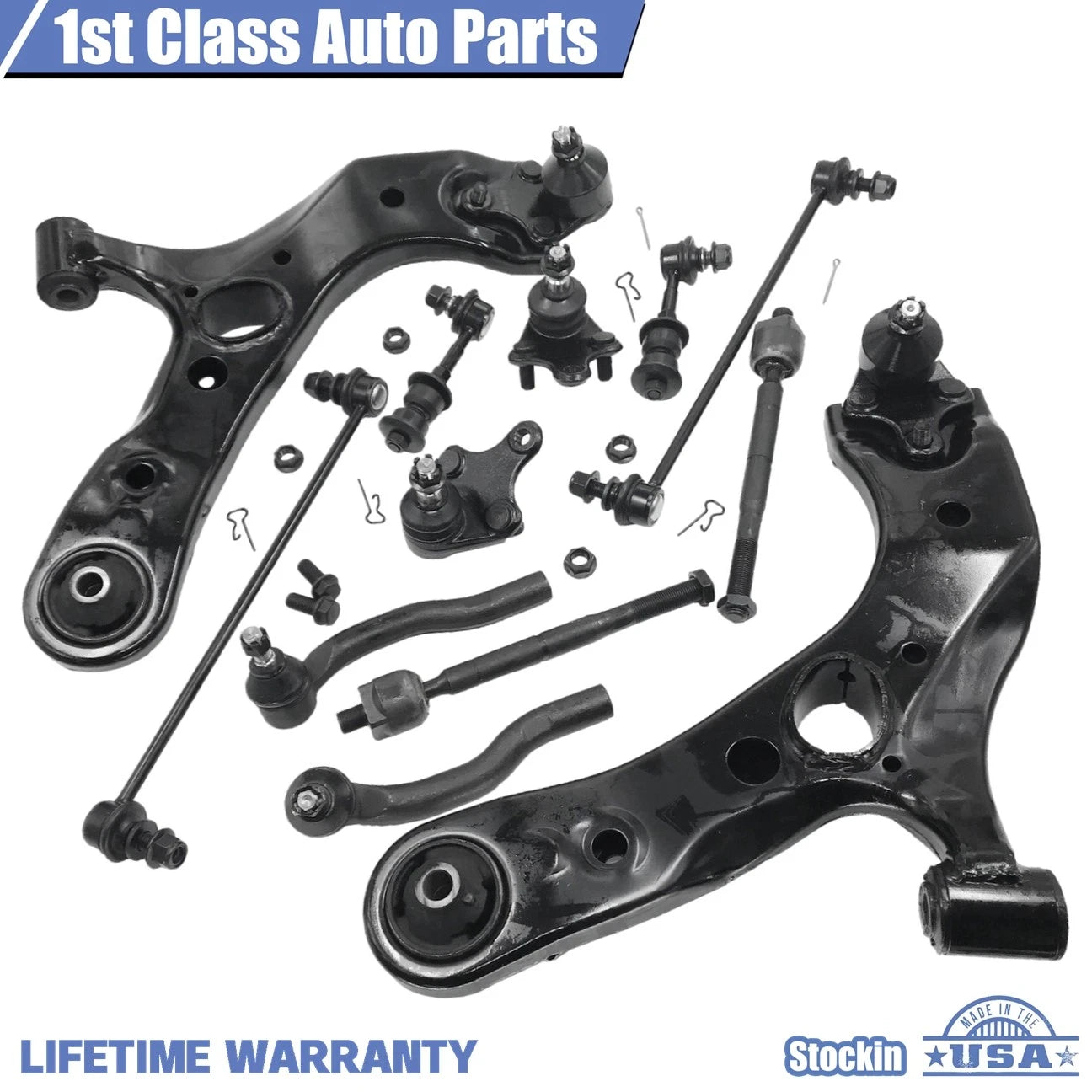 Front Suspension Lower Control Arm Kit for Toyota RAV4 (2006–2014)
