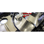 Polished Stainless Steel ABS/Washer Fluid Cover for 2015-2019 Dodge Challenger