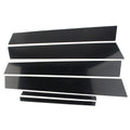 6 Pcs Door Trim Cover Kit Black for Honda Civic (2006-2011)