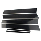 6 Pcs Door Trim Cover Kit Black for Honda Civic (2006-2011)