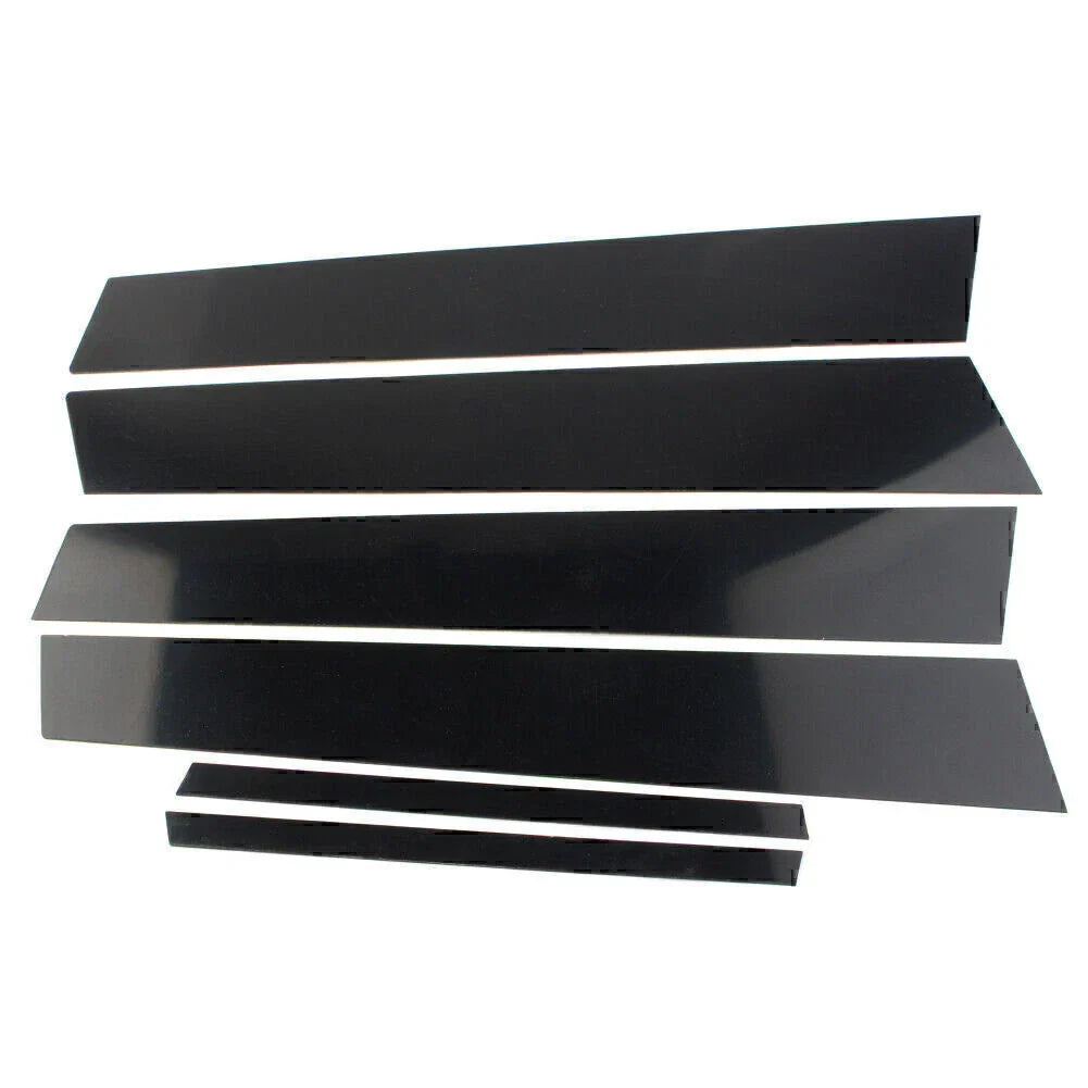 6 Pcs Door Trim Cover Kit Black for Honda Civic (2006-2011)