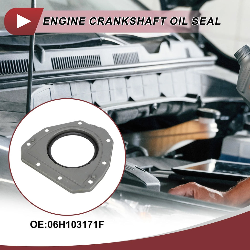 1 Pc Crankshaft Oil Seal with Flange for Audi VW 2.0T TSI (No. 06H103171F)