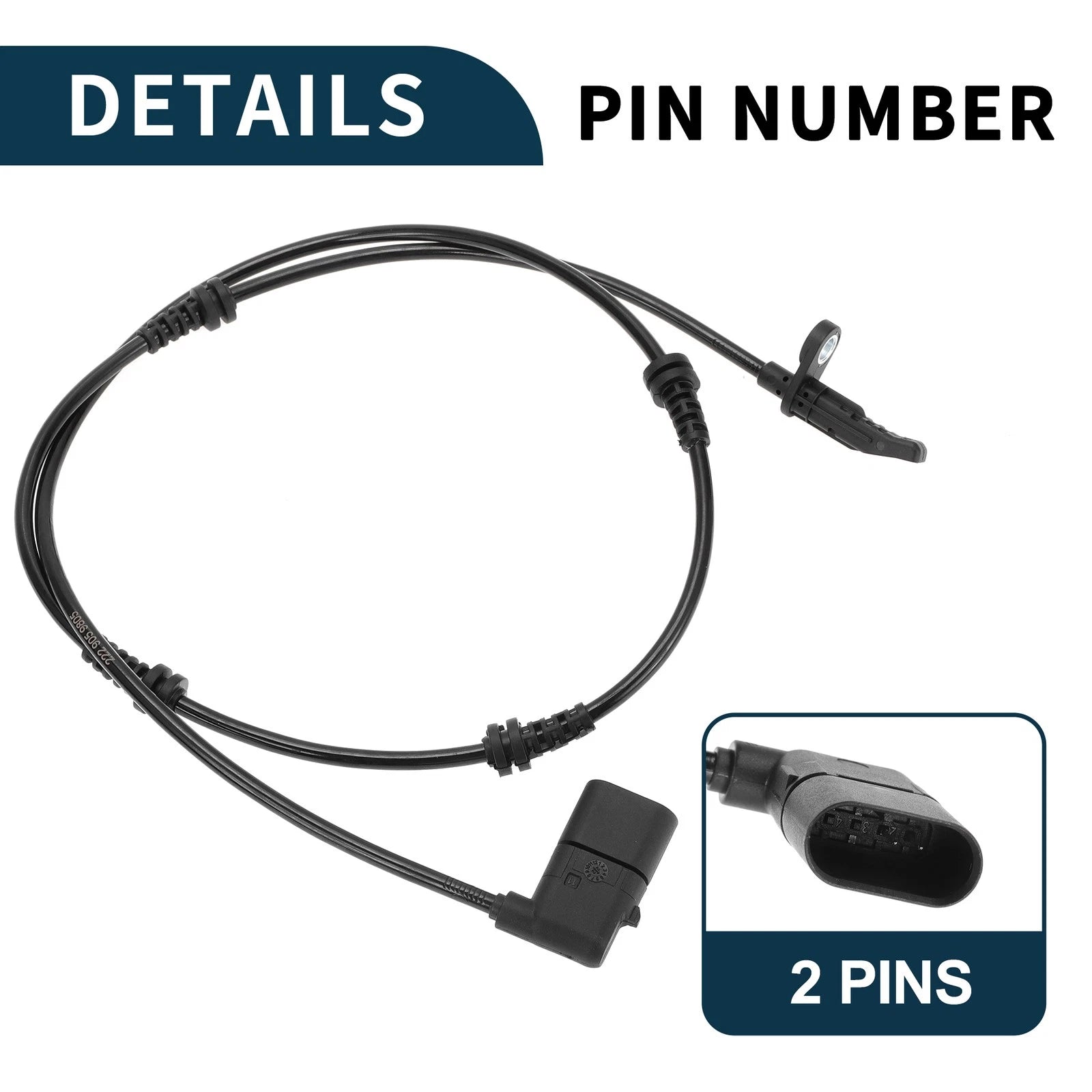 Front Left ABS Wheel Speed Sensor for Mercedes-Benz S450 (2018–2020) No.A2229059805