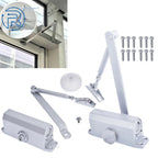 Aluminum Door Closer for Universal Use (25-45KG, 2PCS)