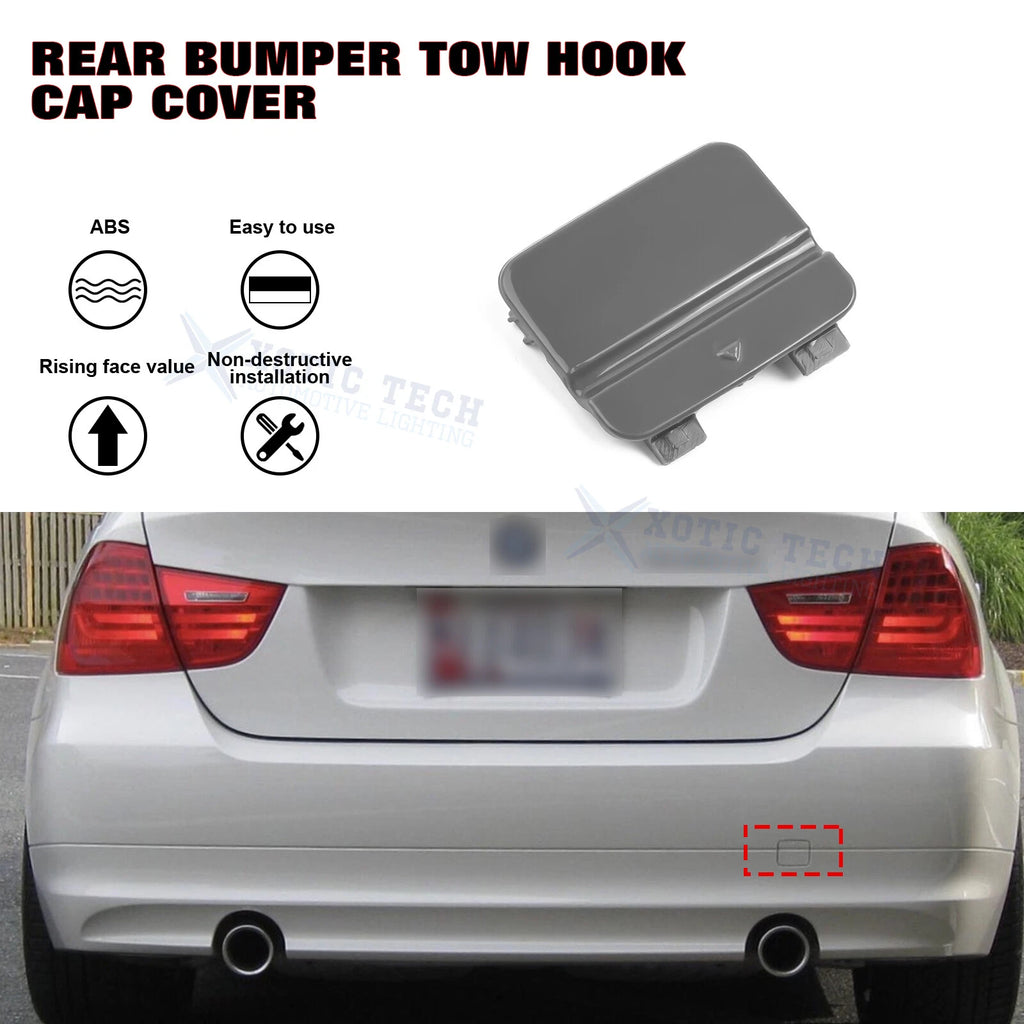 Tow Hook Cap Cover for BMW 3 Series (2009-2012) 328i 335i Sedan