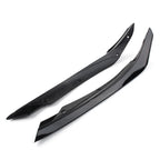 Front Lip Spoiler Fins Splitter for Mercedes Benz A-Class W176 (2016–2018)