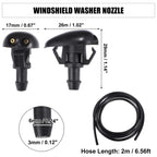 Set of 2 Windshield Washer Nozzles for Nissan Frontier (2005–2023) No.289313S500