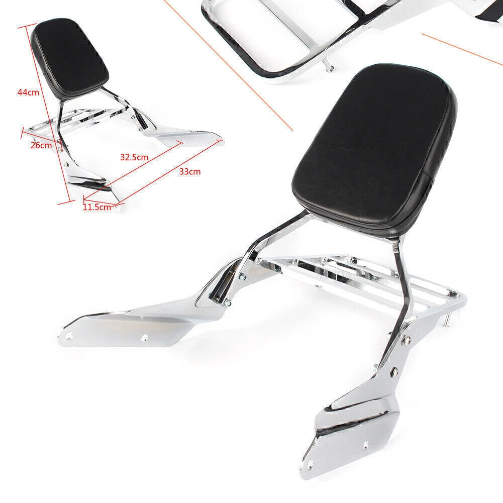 Sissy Bar Luggage Rack for Honda Magna VF750 (1994–2003)