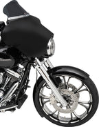 Klock Werks 6.5" Dark Smoke Flare Windshield for Harley FLHT FLHX (1996–2013)
