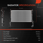 Radiator for Ford Mustang (2015-2023)