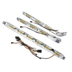Rear Trunk Trims LED Lights Clear Lens for Honda Goldwing GL1800 (2001-2011)