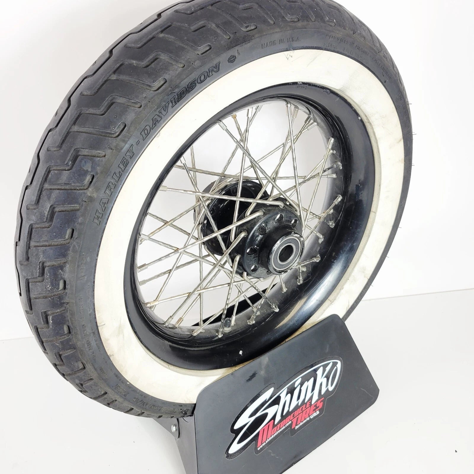 Single Disc Front Wheel 40 Spoke 16x3 for Harley-Davidson Softail