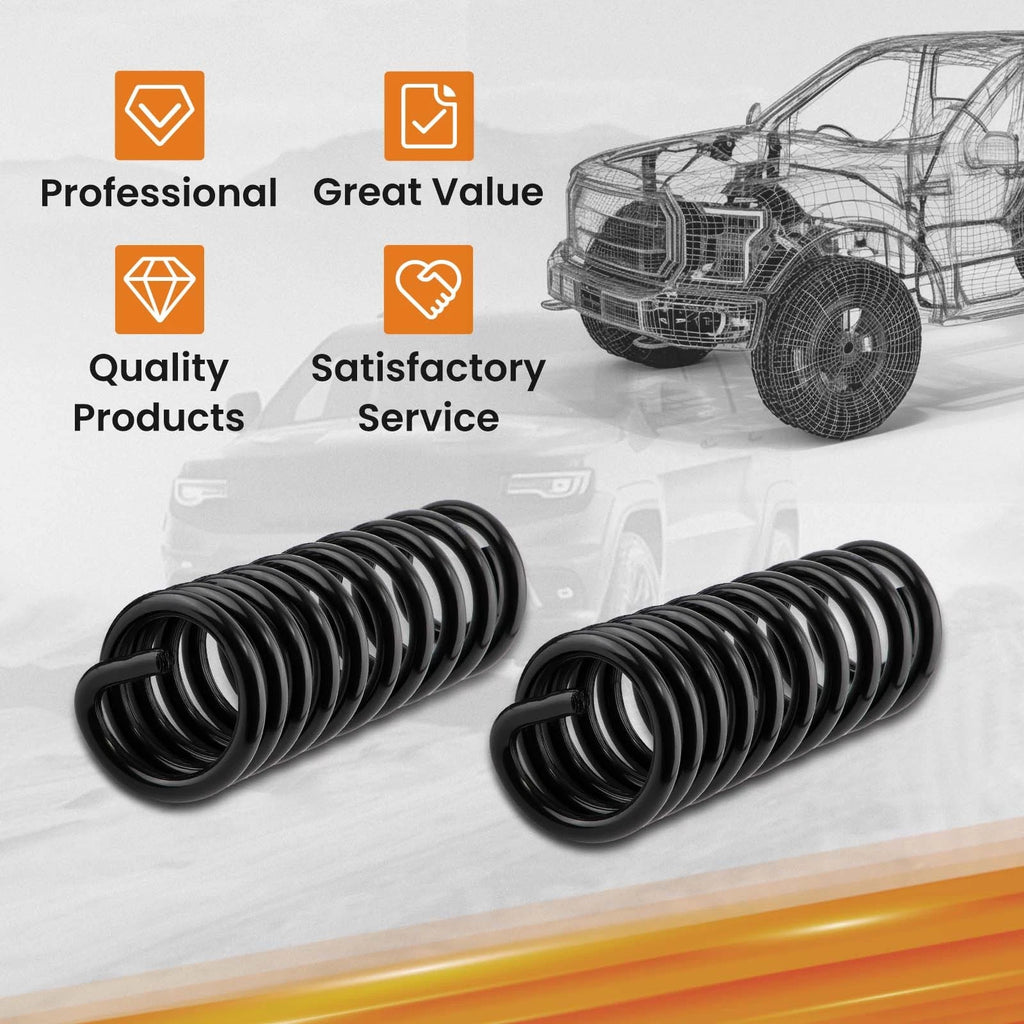 1.5" Front Leveling Lift Coil Springs for Ford Bronco F150 4WD (1980–1996)
