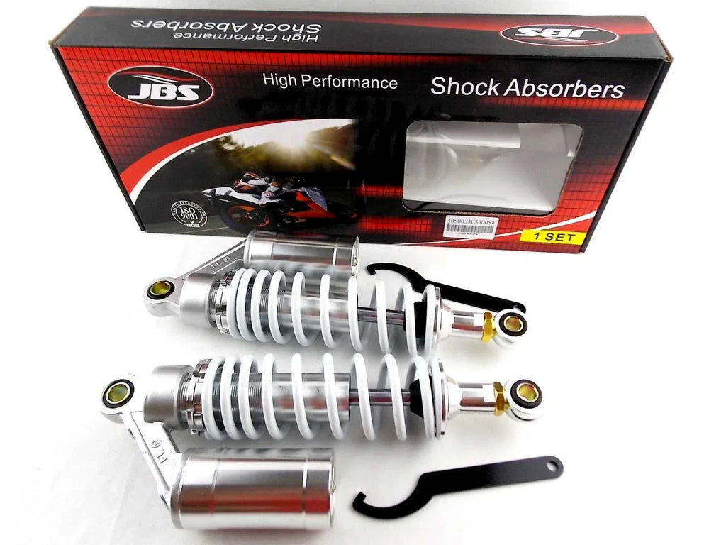 300mm JBS Rear Air Nitrogen Cell Shock Absorbers for Kawasaki EL250 (2000-2007)