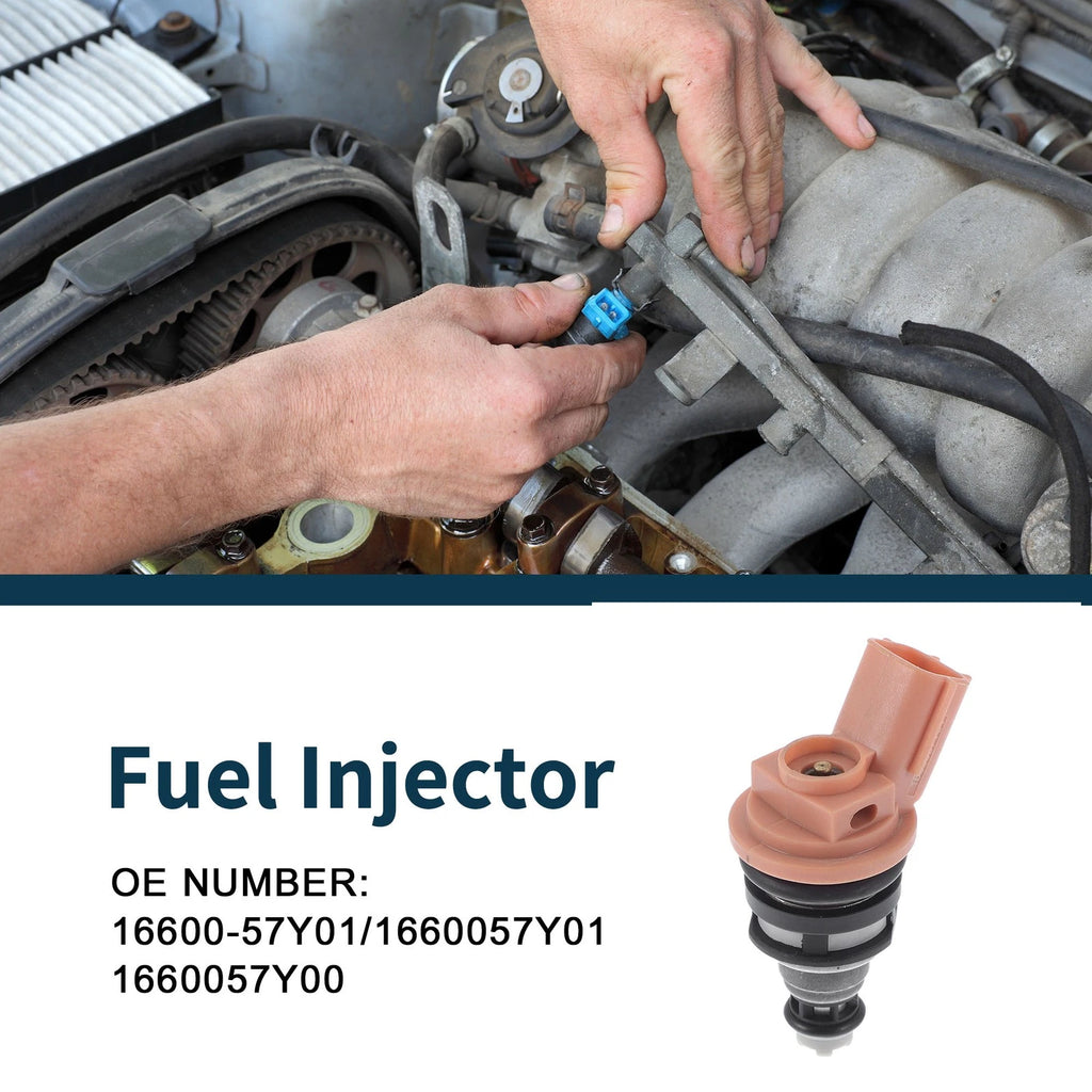 Fuel Injector No. 16600-57Y01 for Nissan Sunny Saloon 1.6 (1990–1994)