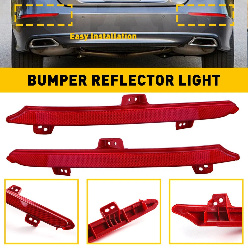 2X Rear Reflector Bumper Light for Honda Accord (2018–2022)