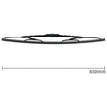 Front Pair Bosch Eco Wiper Blades Set for Nissan Micra K11 4cyl 1.3L 1995~1997