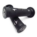 Set of 2 Rubber Hand Grips for Yamaha Dirt Bike (7/8" Left, 1" Right)