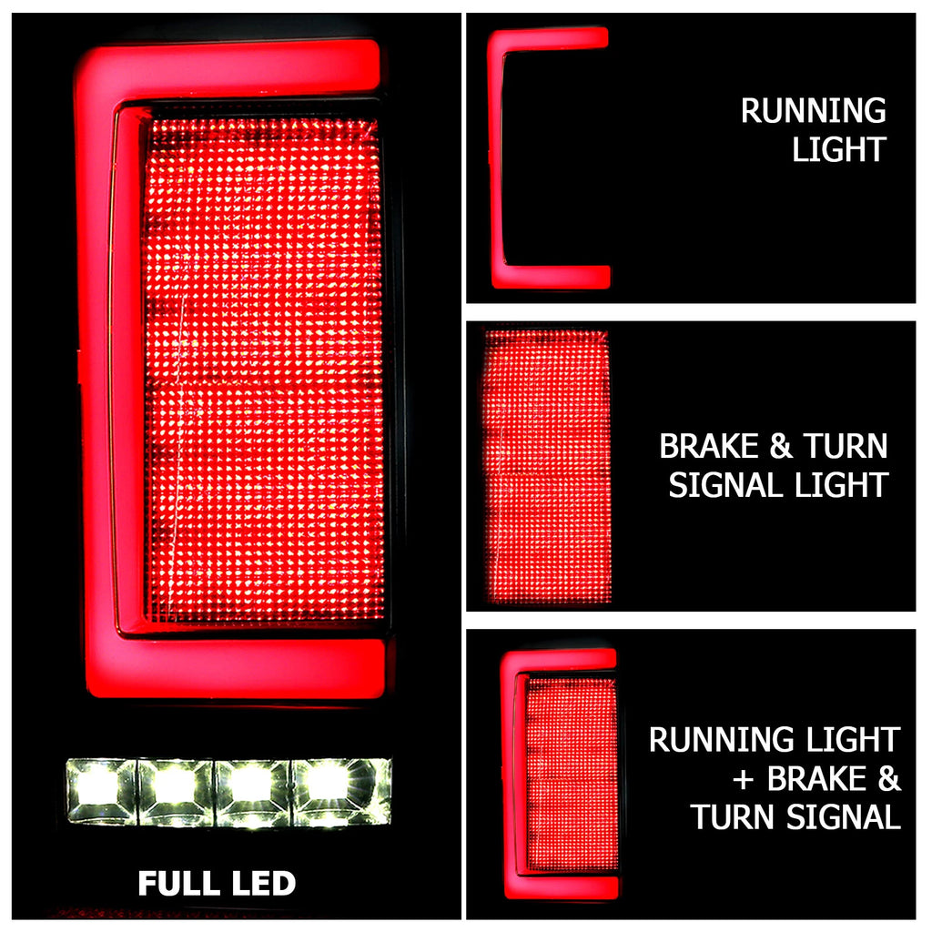 LED Rear Tail Lights for Toyota Tacoma (2016-2023)